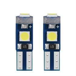 Лампа автомобильная светодиодная T5-3030-3SMD 12V T5-3030-3SMD 12V-1 - фото 19081