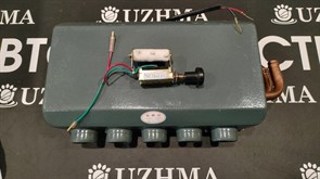 Автомобильная дополнительная печка (5 выходов) 12 V 铁五 单面五孔 12V