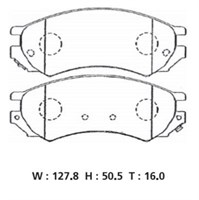 Колодки тормозные дисковые PF2188 передние PF2188-1