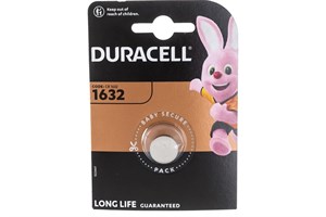 Батарейка Duracell 1632-1BL, 3 В 1632